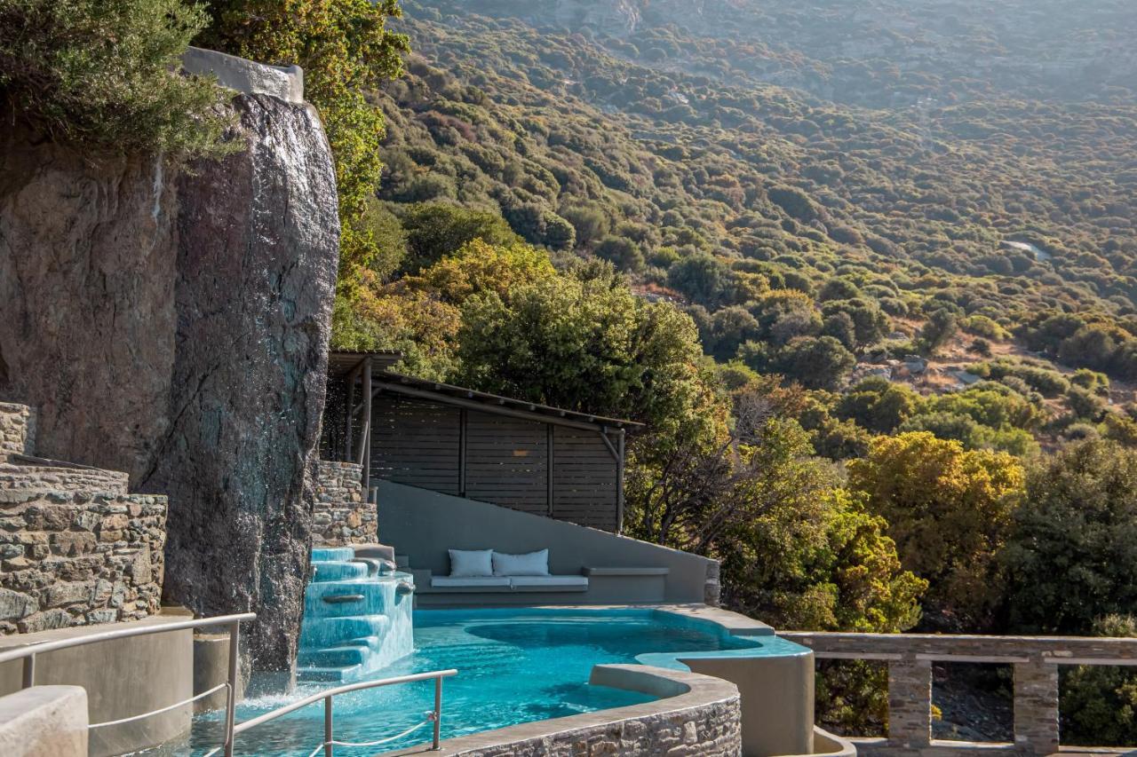 الشقق الفندقية Agia Eleousaفي  Aegean Castle Andros - Adults Only المظهر الخارجي الصورة