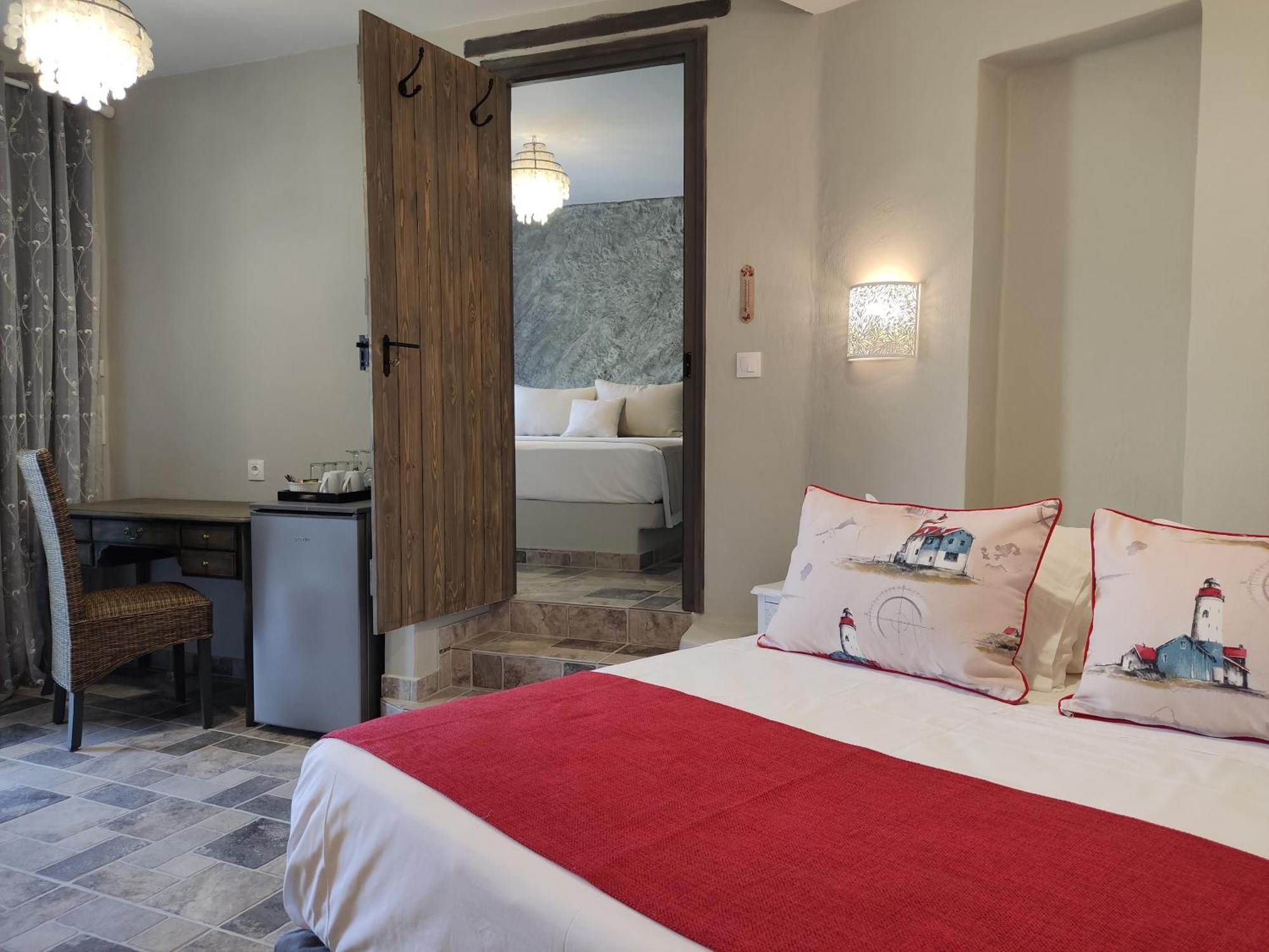 الشقق الفندقية Agia Eleousaفي  Aegean Castle Andros - Adults Only المظهر الخارجي الصورة