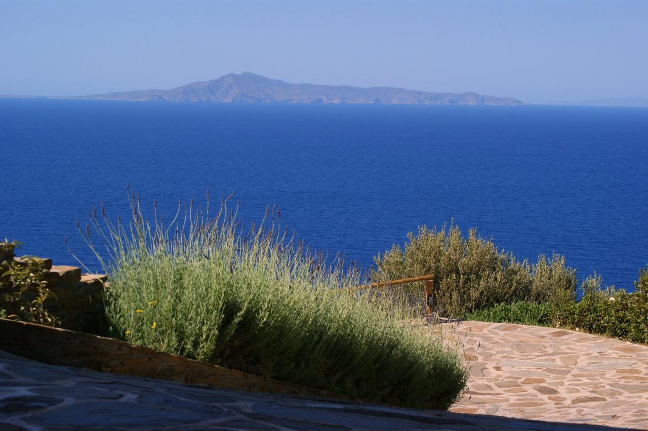 الشقق الفندقية Agia Eleousaفي  Aegean Castle Andros - Adults Only المظهر الخارجي الصورة