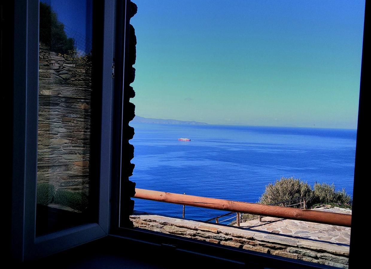 الشقق الفندقية Agia Eleousaفي  Aegean Castle Andros - Adults Only المظهر الخارجي الصورة