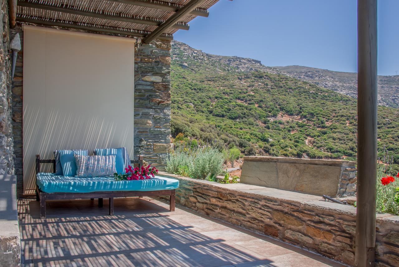 الشقق الفندقية Agia Eleousaفي  Aegean Castle Andros - Adults Only المظهر الخارجي الصورة