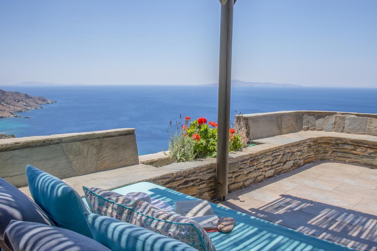 الشقق الفندقية Agia Eleousaفي  Aegean Castle Andros - Adults Only المظهر الخارجي الصورة