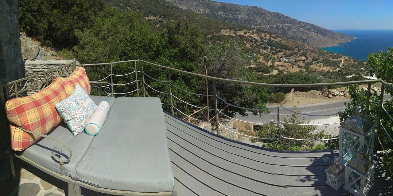 الشقق الفندقية Agia Eleousaفي  Aegean Castle Andros - Adults Only المظهر الخارجي الصورة