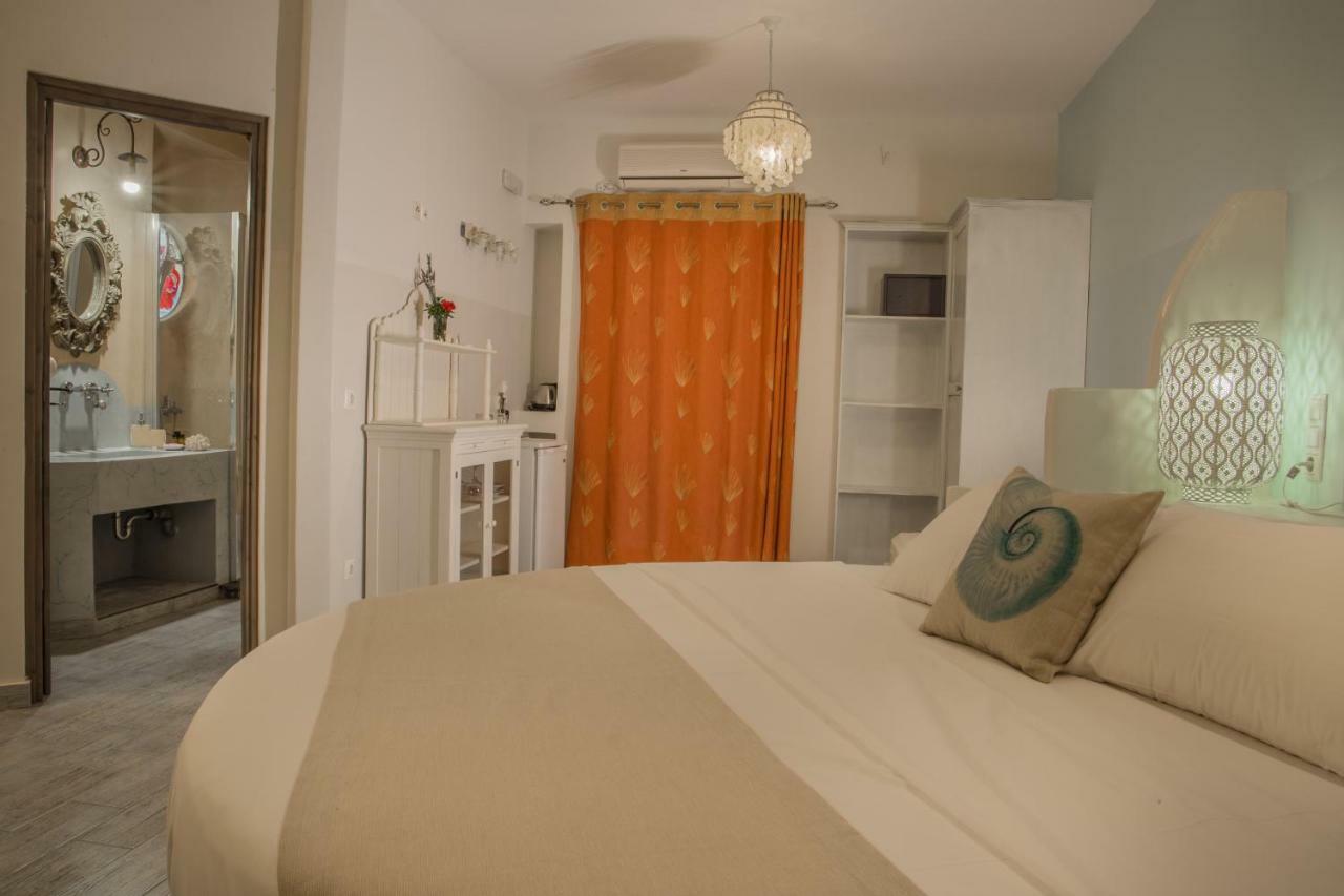 الشقق الفندقية Agia Eleousaفي  Aegean Castle Andros - Adults Only المظهر الخارجي الصورة